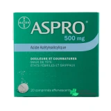 Aspro 500 mg - Vue 360°