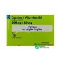Cystine Vitamine B6 Biogaran