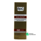 ROC Soleil Protect Fluide Haute Tolérance SPF50 - Vue 360°