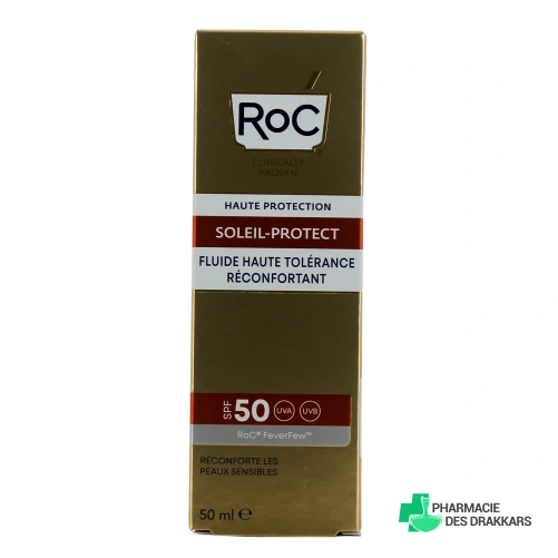 ROC Soleil Protect Fluide Réconfortant SPF50