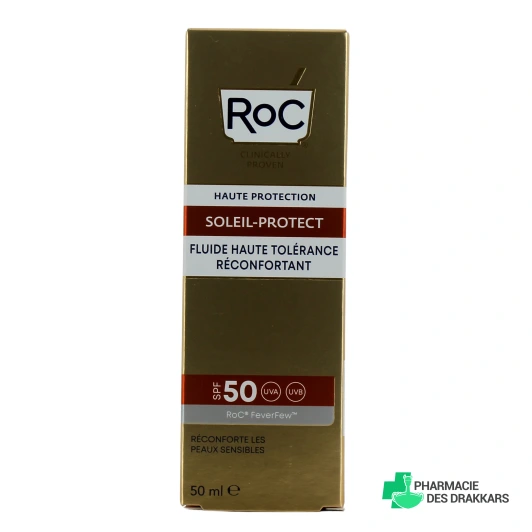ROC Soleil Protect Fluide Réconfortant SPF50