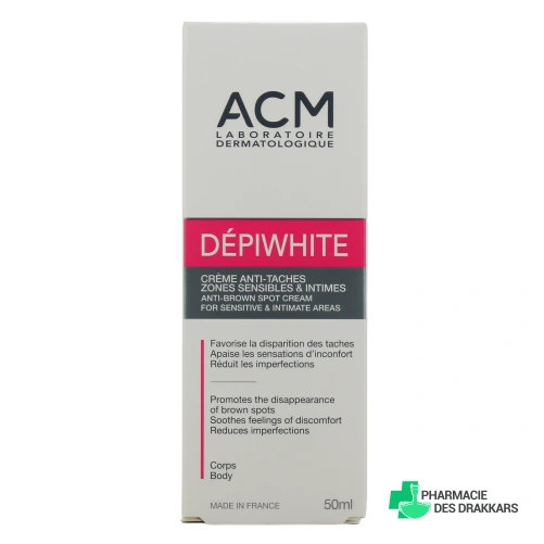 ACM Dépiwhite Crème Anti-Taches Zones Sensibles & Intimes