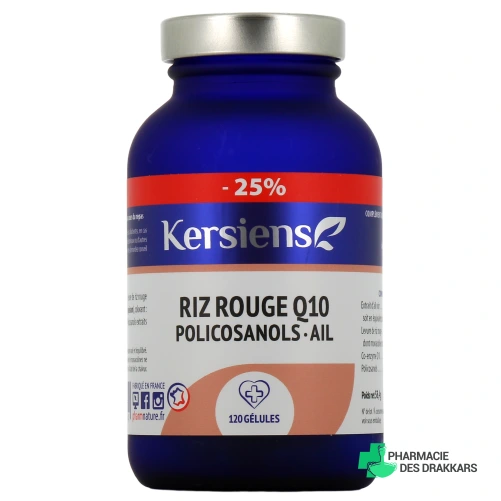 Kersiens Riz Rouge Q10 Policosanols Ail
