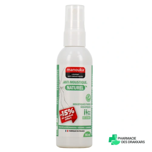 Manouka Spray Anti-Moustique Naturel