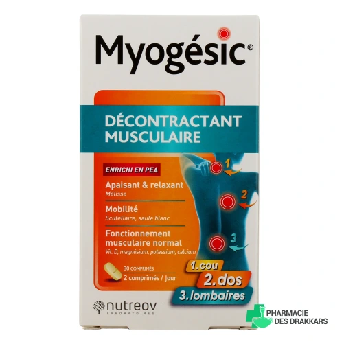 Nutreov Myogesic Décontractant Musculaire