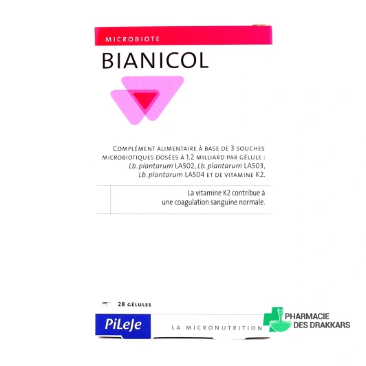 PILEJE Bianicol 28 gélules
