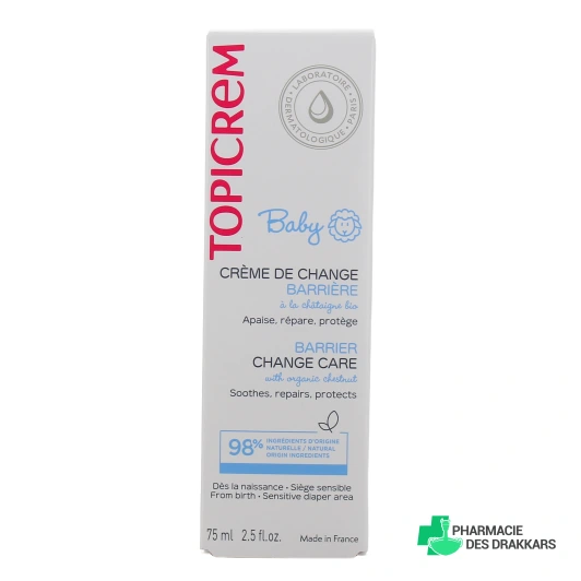 Topicrem Baby Crème de Change Barrière