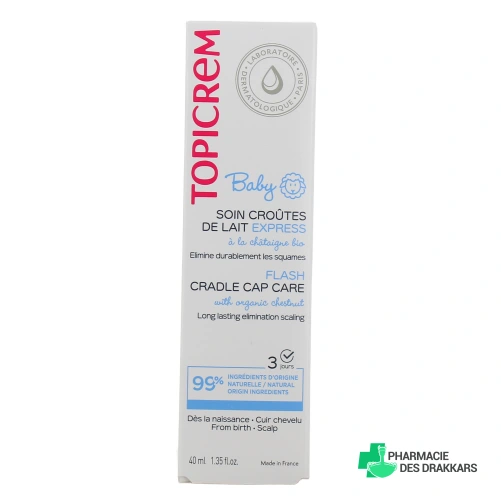 Topicrem Baby Soin Croûtes de Lait Express