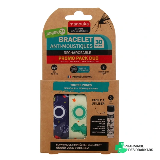 Manouka Bracelet Anti-Moustiques