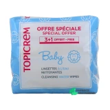 Topicrem Baby Lingettes à l'Eau Nettoyantes - Vue 360°