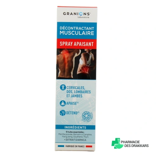 Granions Décontractant Musculaire Spray Apaisant