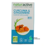 Naturactive Curcuma & Gingembre Bio - Vue 360°