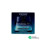 Vichy Minéral 89 Crème Hydratante Récupération Nuit - Vue 360°