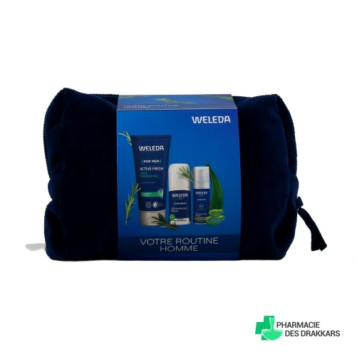 Weleda Déodorant Roll-on 24h Homme - Vue 360°