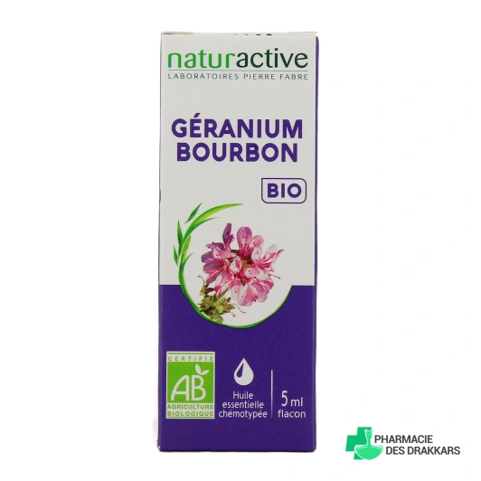 Naturactive Huile Essentielle Géranium Bourbon