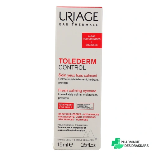 Uriage Toléderm Control Soin Yeux Frais Apaisant