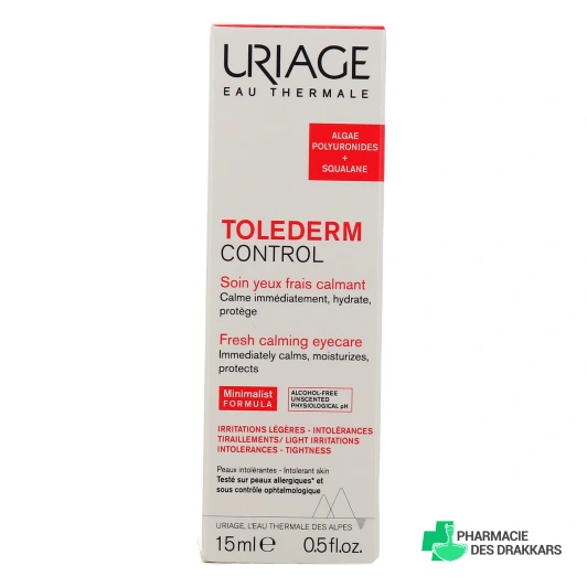 Uriage Toléderm Control Soin Yeux Frais Apaisant