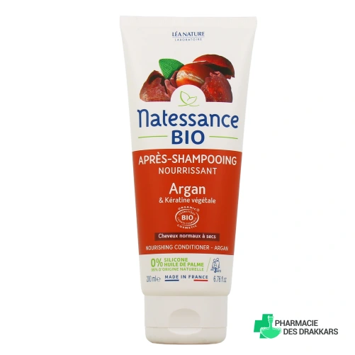 Natessance Après-Shampooing Nourrissant Argan