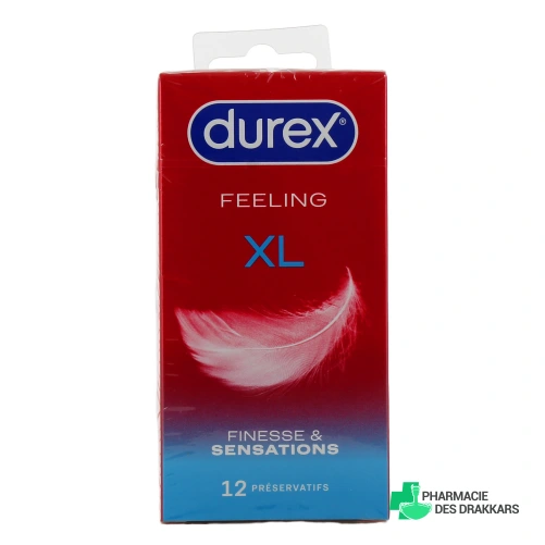 Durex Feeling XL Préservatifs Larges