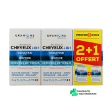 Granions Pro Keracys Cheveux 4 en 1 - Vue 360°