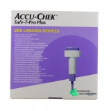 Accu-Chek Safe-T-Pro Plus Autopiqueurs Jetables - Vue 360°