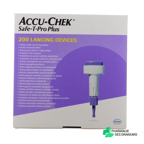 Accu-Chek Safe-T-Pro Plus Autopiqueurs Jetables