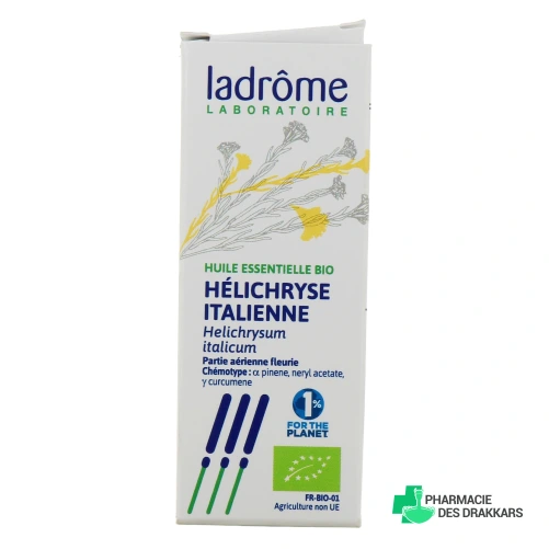 Ladrôme Huile Essentielle d'Hélichryse Italienne Bio