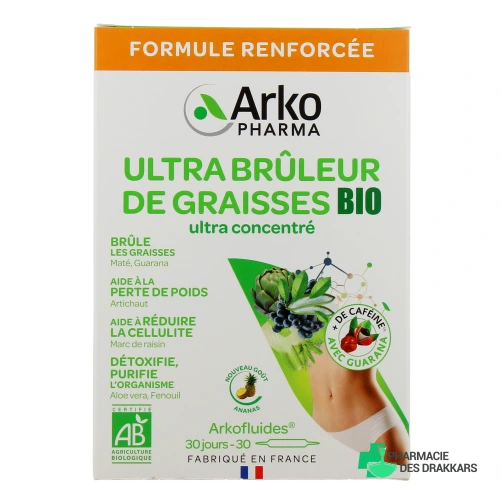 Arkofluides Ultra Brûleur de Graisses Bio