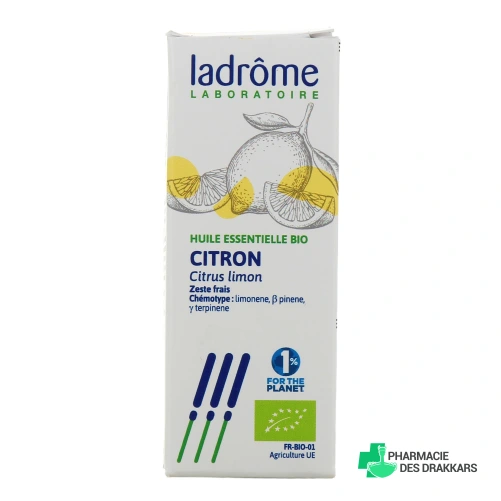 Ladrôme Huile Essentielle Citron Bio