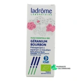 Ladrôme Huile Essentielle Géranium Bourbon Bio - Vue 360°