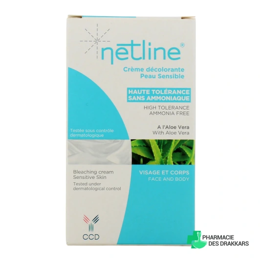 Netline Crème Décolorante Peau Sensible
