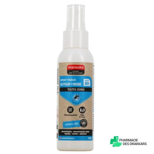 Manouka Bébé Répulsif Moustiquaire