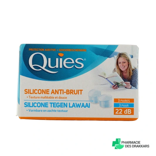 Quies Protection Auditive Silicone Anti-bruit Discrétion