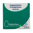 GILBERT Suppositoires à la Glycérine Adultes