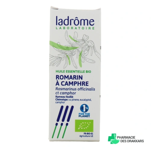 Ladrôme Huile Essentielle Romarin à Camphre Bio