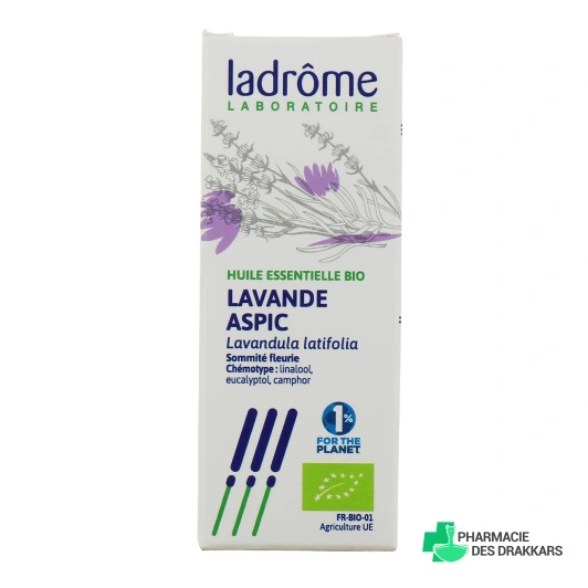 Ladrôme Huile Essentielle Lavande Aspic Bio