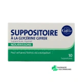 Gifrer Suppositoires à la Glycérine - Vue 360°