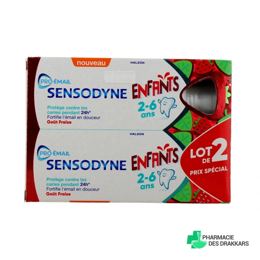 Sensodyne Pro-Email Dentifrice Enfant 2-6 ans
