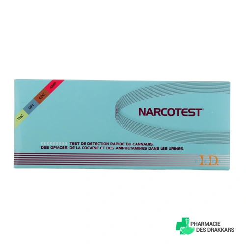 Narcotest Autotest 4 drogues - Vue 360°