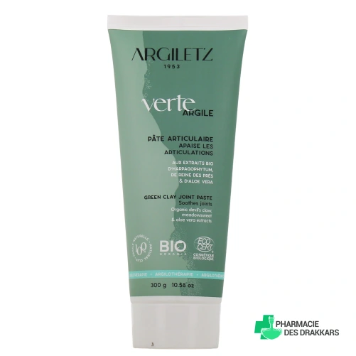 Argiletz Pâte Articulaire Apaisante Argile Verte