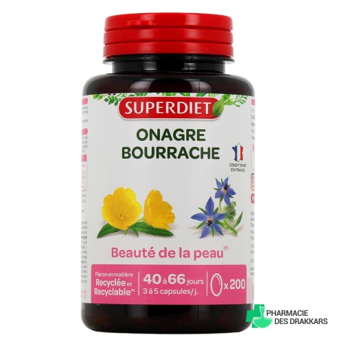Super Diet Onagre Bourrache Beauté de la Peau