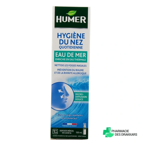 Humer Hygiène du nez quotidienne