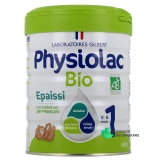 Physiolac Bio 1 Lait 1er âge Formule épaissie - Vue 360°