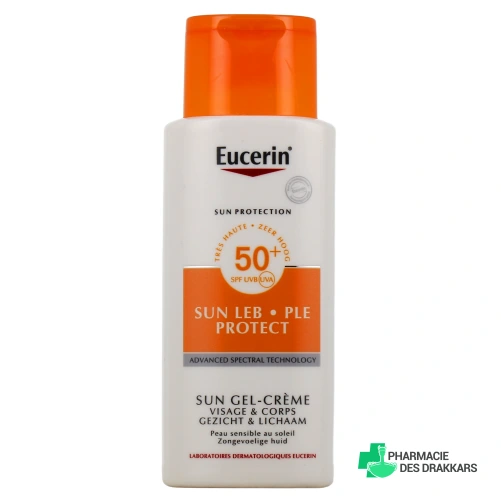 Eucerin Sun Leb Protection Crème-gel SPF50