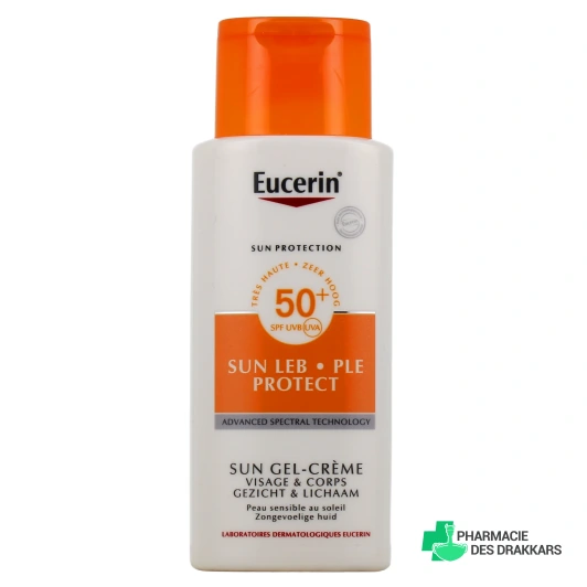 Eucerin Sun Leb Protection Crème-gel SPF50