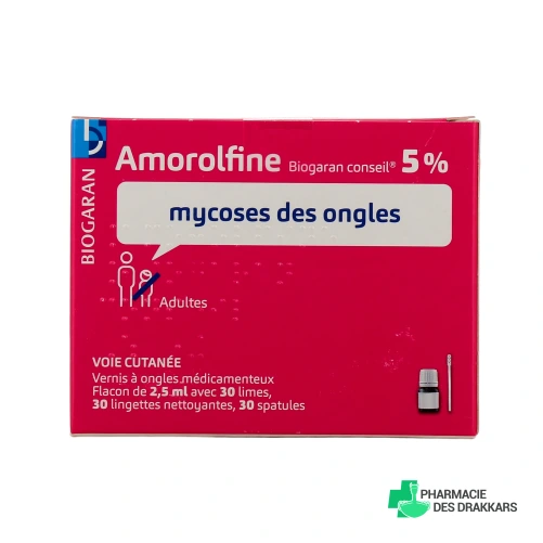 Amorolfine 5% Biogaran