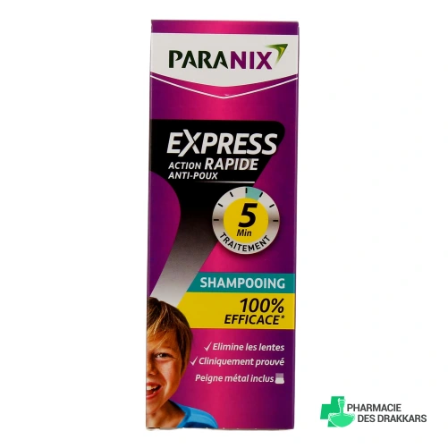 Paranix Express Action Rapide Anti-Poux 5 Minutes