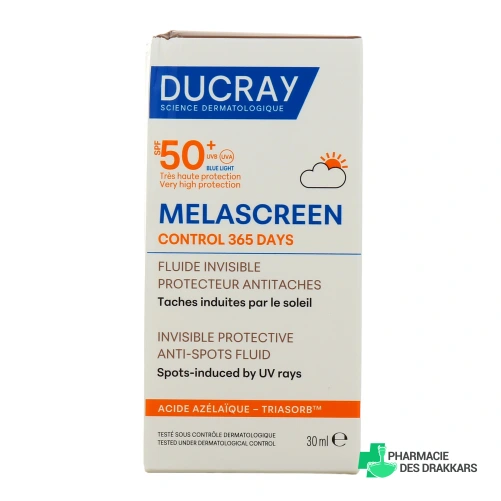 Ducray Melascreen Control 365 Days Fluide SPF50+