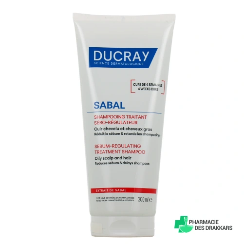 Ducray Sabal Shampooing Traitant Séboréducteur