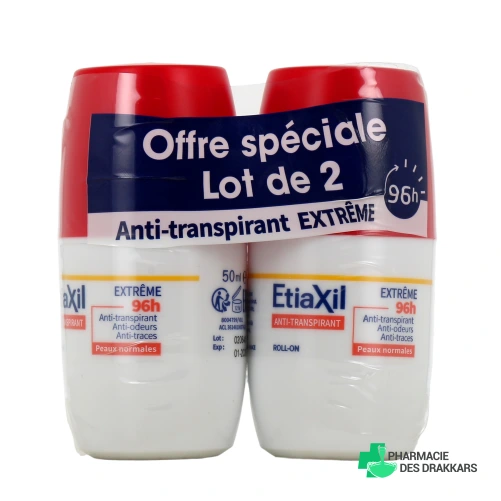 Etiaxil Anti-Transpirant Extrême 96h